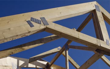 Churchmoor Rough roof trusses for new builds and additions